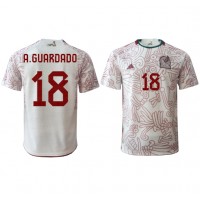 Mexiko Andres Guardado #18 Vonkajší futbalový dres MS 2022 Krátky Rukáv
